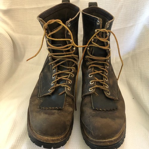 Red wing leather boots - red, in